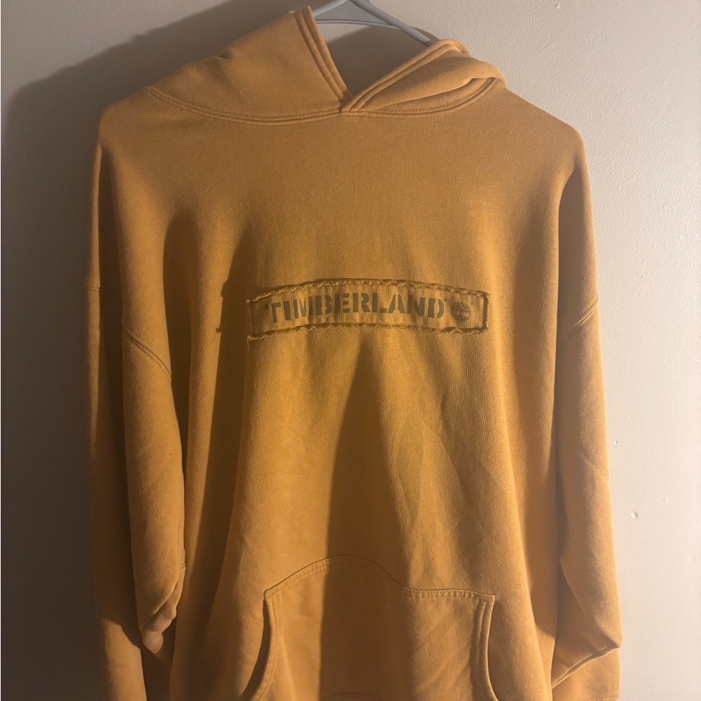 Timberland Orange Sweatshirt Hoodie Casual